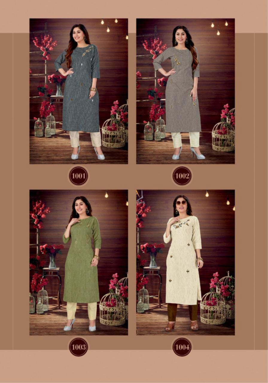 Rich Lady Cotton Handi Wholesale Pant Kurti Rich Lady Cotton Handi Wholesale Pant Kurti